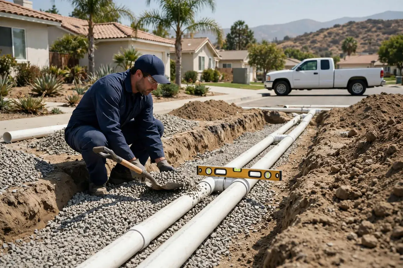 Bedding And Pipe Laying